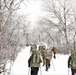 Fort McCoy CWOC class 21-02 students train using snowshoes, ahkio sleds