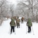 Fort McCoy CWOC class 21-02 students train using snowshoes, ahkio sleds