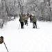 Fort McCoy CWOC class 21-02 students train using snowshoes, ahkio sleds