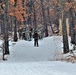 Fort McCoy CWOC class 21-02 students train using snowshoes, ahkio sleds