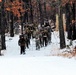 Fort McCoy CWOC class 21-02 students train using snowshoes, ahkio sleds