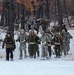 Fort McCoy CWOC class 21-02 students train using snowshoes, ahkio sleds