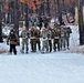 Fort McCoy CWOC class 21-02 students train using snowshoes, ahkio sleds