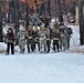 Fort McCoy CWOC class 21-02 students train using snowshoes, ahkio sleds