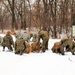 Fort McCoy CWOC class 21-02 students train using snowshoes, ahkio sleds