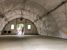 Airmen build tents, increase COVID patient care during surge