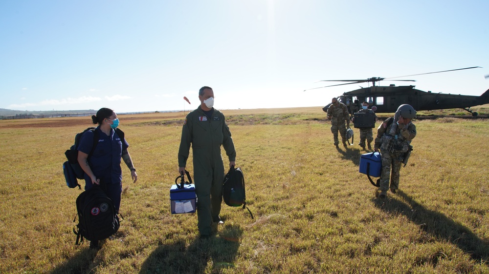The Hawaii National Guard continues vaccination of Soldiers and Airmen on outer Islands