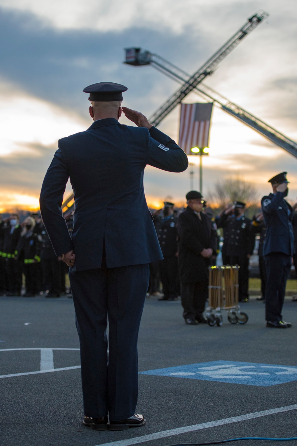 Fallen Airman, firefighter, Logan Young honored