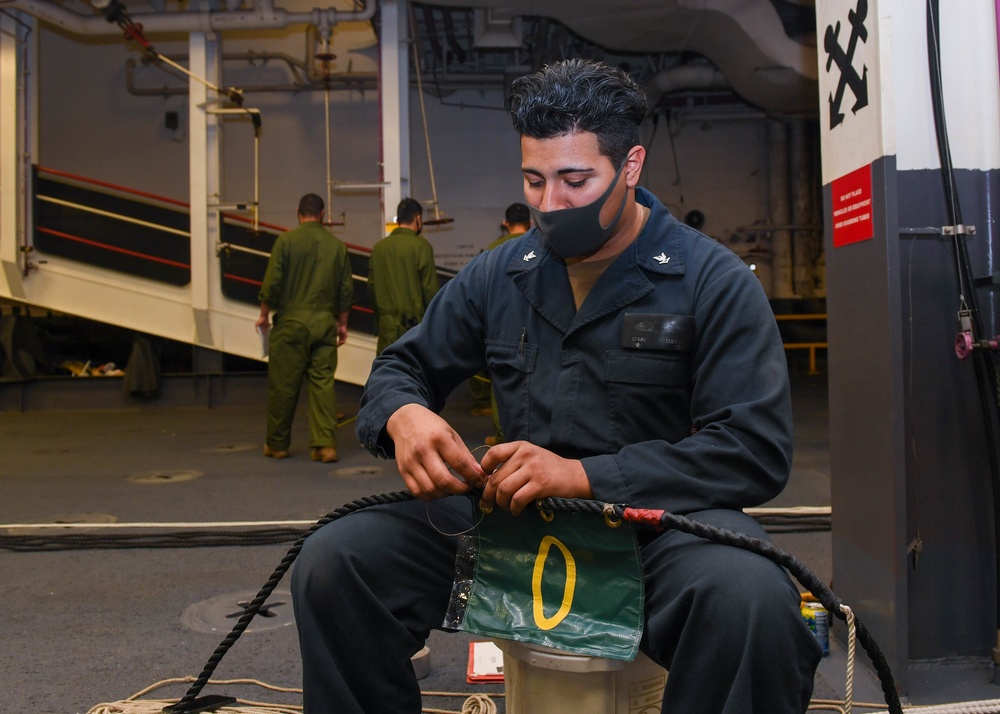 USS America (LHA 6)'s Sailor