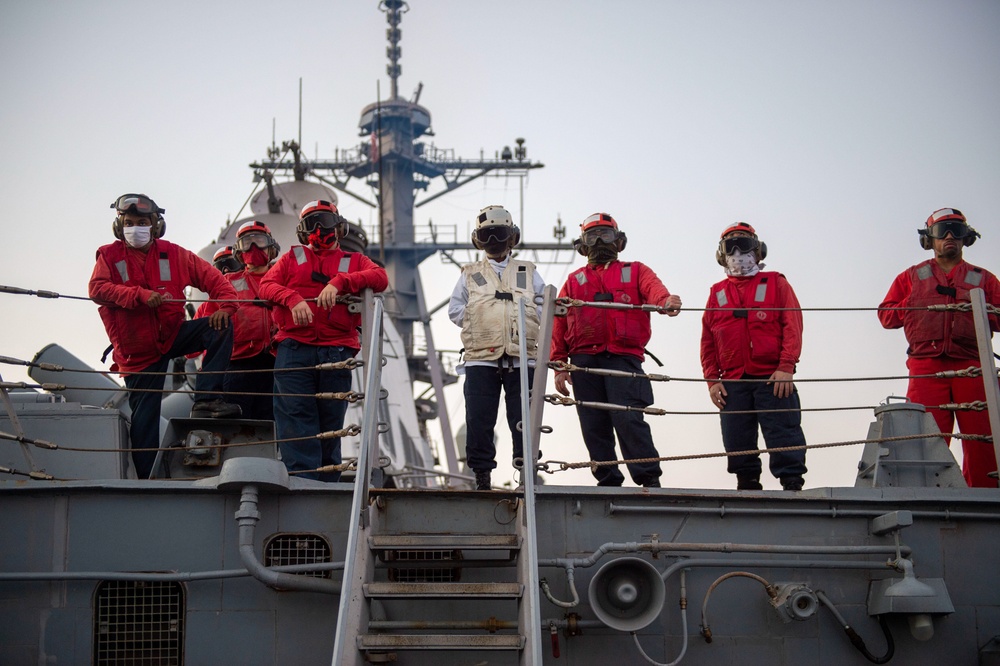 USS John Paul Jones Operations