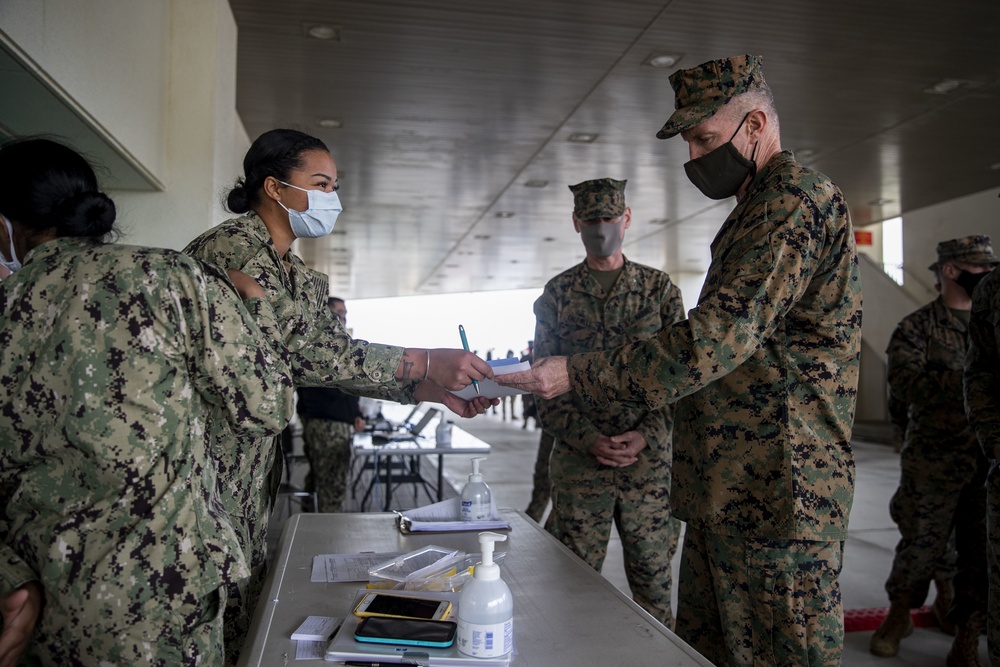 Leaders across Okinawa receive the COVID-19 vaccine