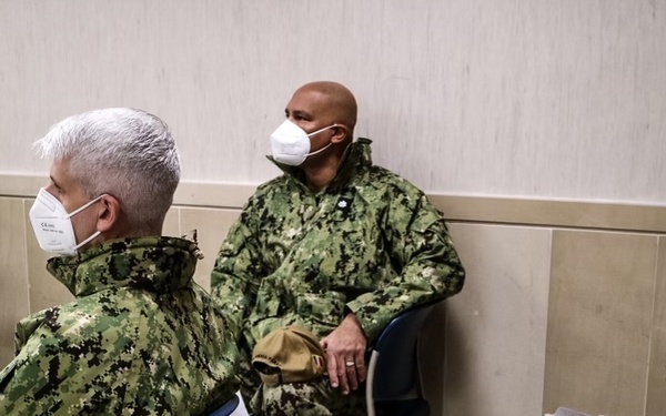 NSA Naples Personnel Receive COVID-19 Vaccine