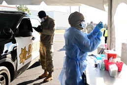 Maryland National Guard supports COVID-19 Vaccine efforts in Charles County