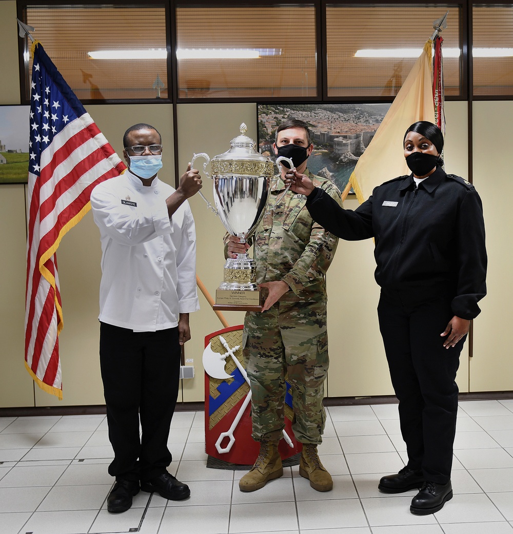 Clock Tower Café on Kleber Kaserne selected as best dining facility in U.S. Army Europe and Africa