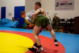 All-Marine Wrestling Team prepares for Olympic Trials