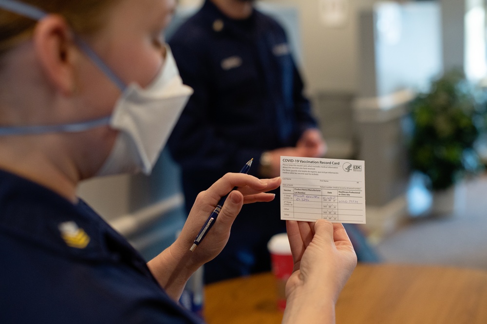 Training Center Cape May Vaccinates Personnel Against COVID-19