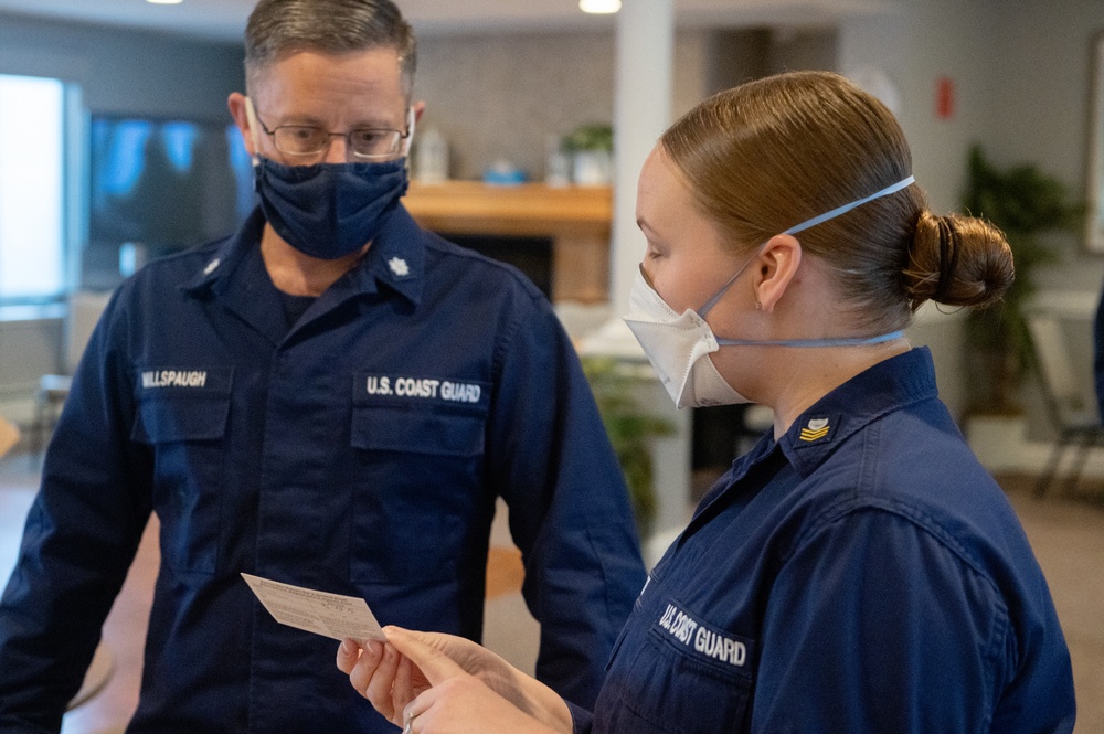 Training Center Cape May Vaccinates Personnel Against COVID-19