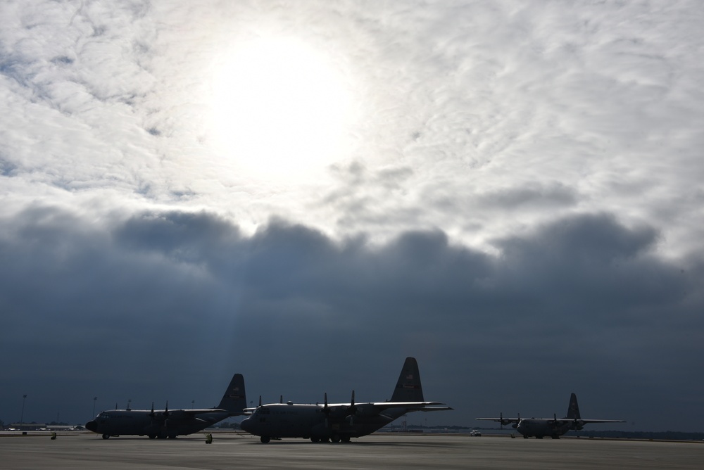 Georgia Air Guard C-130 Hercules Planes