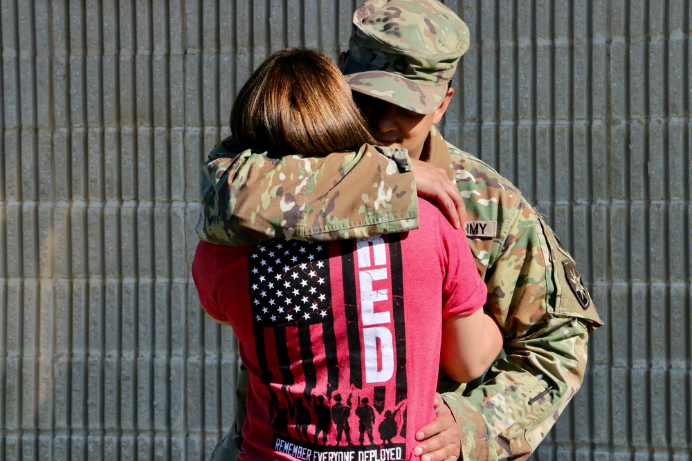Families bid farewell to deploying Soldiers