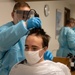 Recruits Receive Haircuts at Coast Guard Training Center Cape May, New Jersey