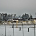 Rime ice forms at Fort McCoy in early January 2021