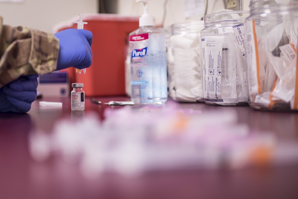 179th Airlift Wing Medical Group begins COVID-19 vaccination process