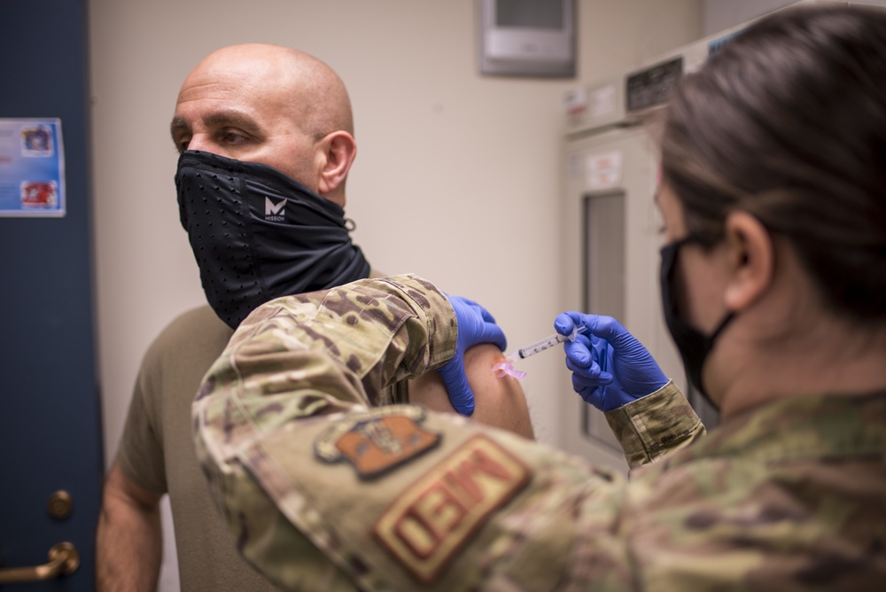 179th Airlift Wing Medical Group begins COVID-19 vaccination process