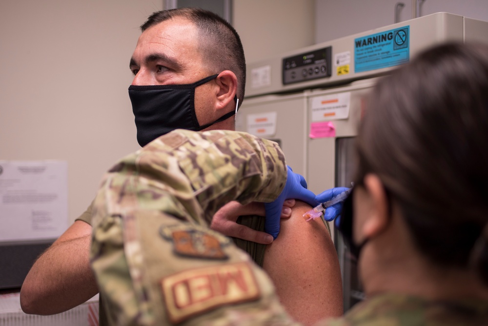 179th Airlift Wing Medical Group begins COVID-19 vaccination process