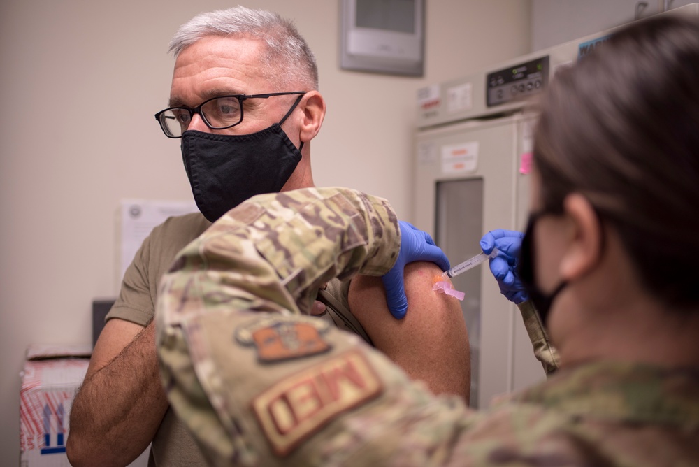 179th Airlift Wing Medical Group begins COVID-19 vaccination process