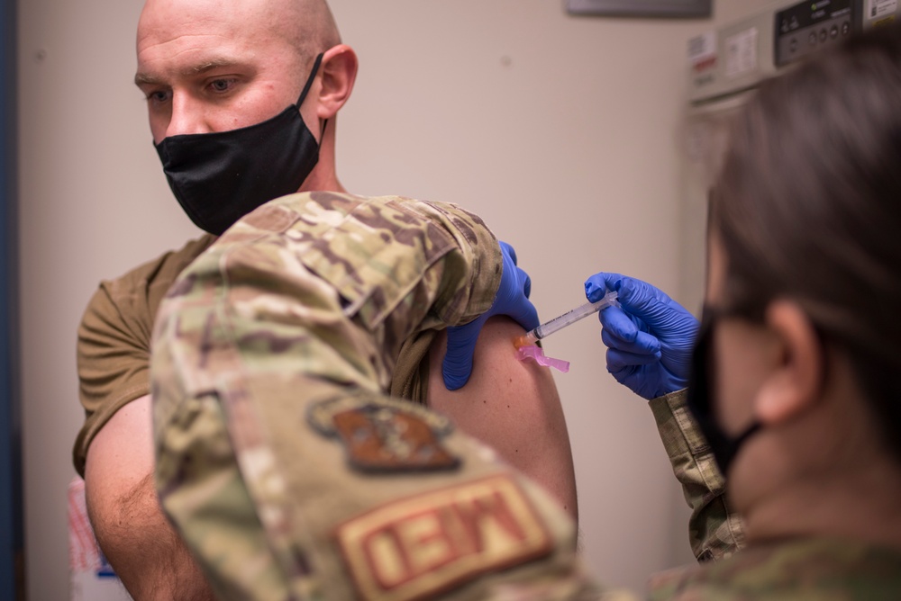 179th Airlift Wing Medical Group begins COVID-19 vaccination process