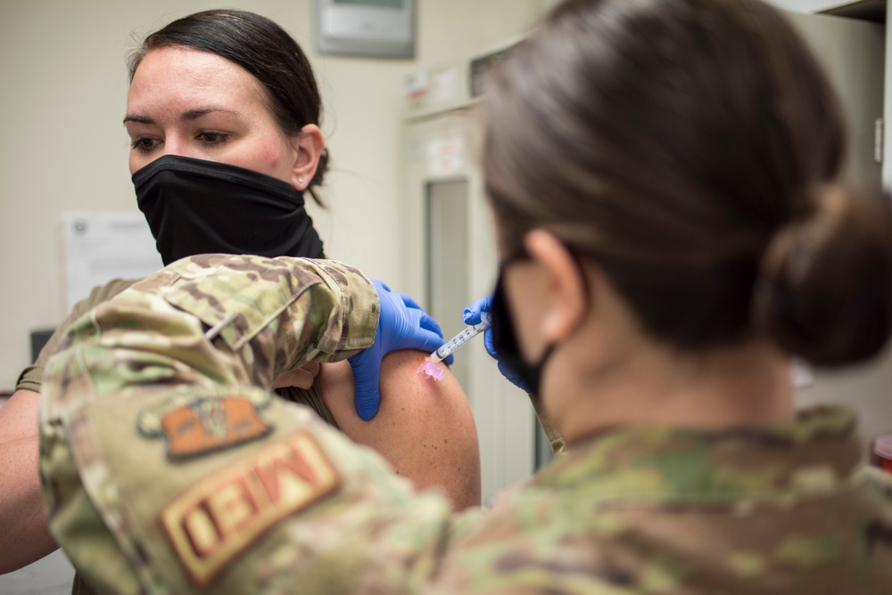 179th Airlift Wing Medical Group begins COVID-19 vaccination process