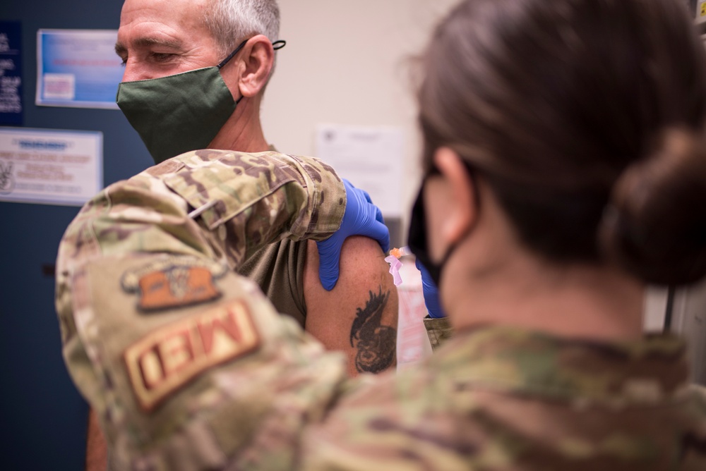 179th Airlift Wing Medical Group begins COVID-19 vaccination process