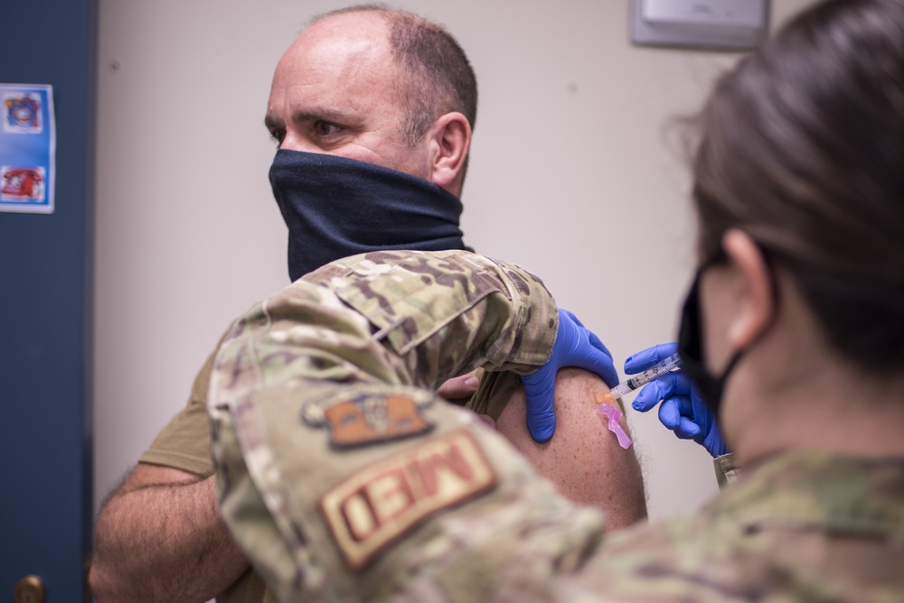 179th Airlift Wing Medical Group begins COVID-19 vaccination process