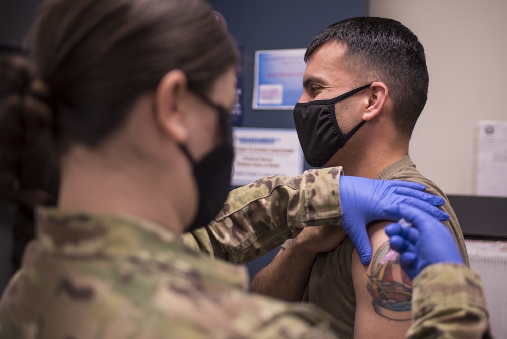 179th Airlift Wing Medical Group begins COVID-19 vaccination process