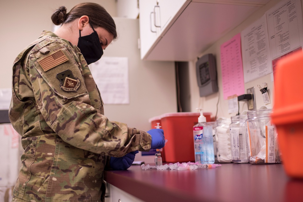 179th Airlift Wing Medical Group begins COVID-19 vaccination process