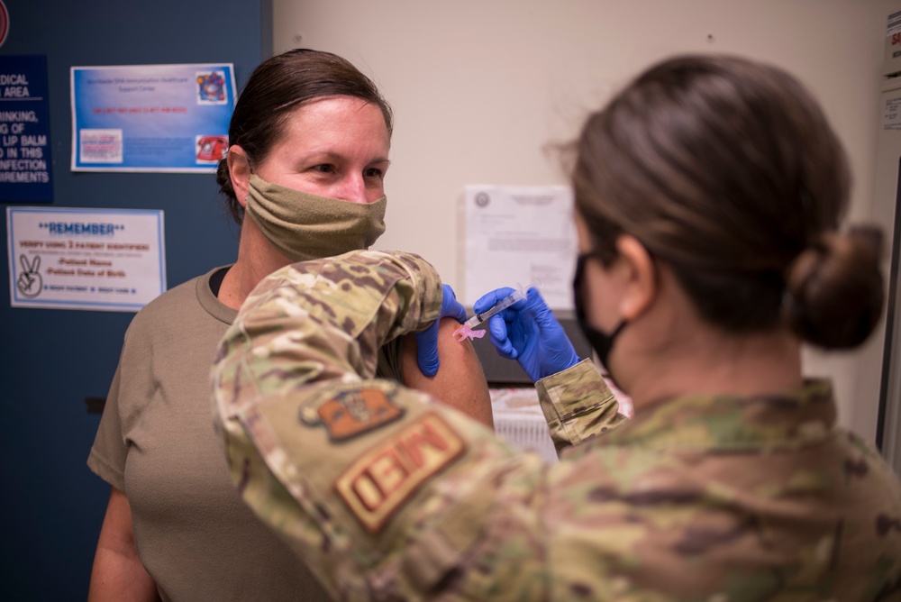 179th Airlift Wing Medical Group begins COVID-19 vaccination process