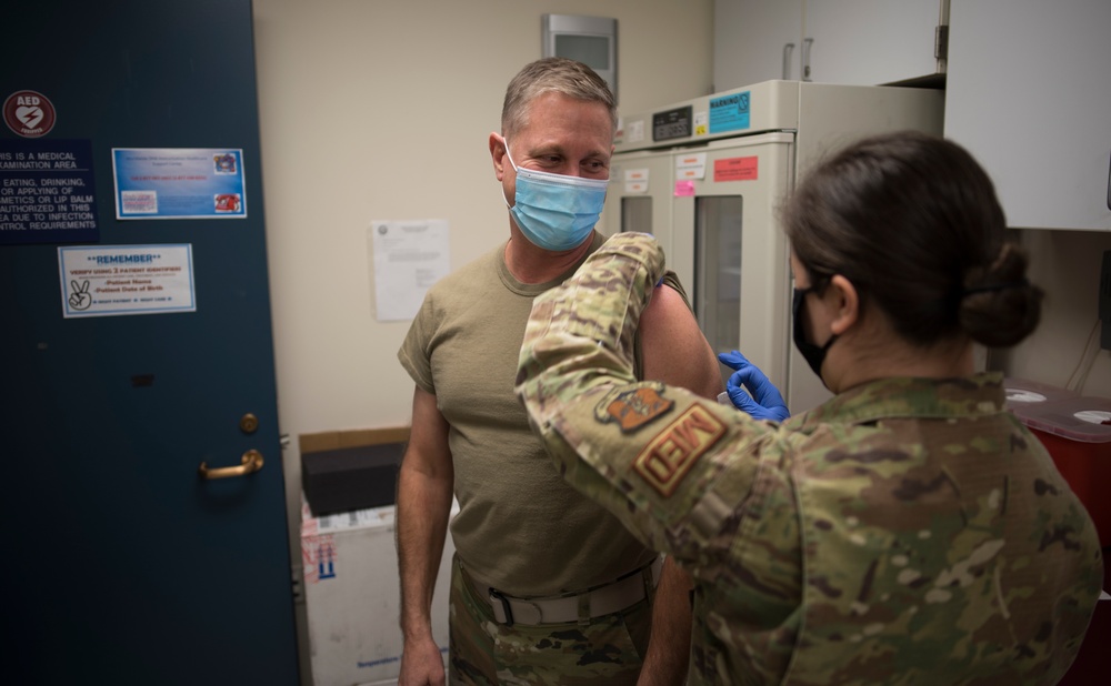 179th Airlift Wing Medical Group Administers COVID-19 Vaccinations