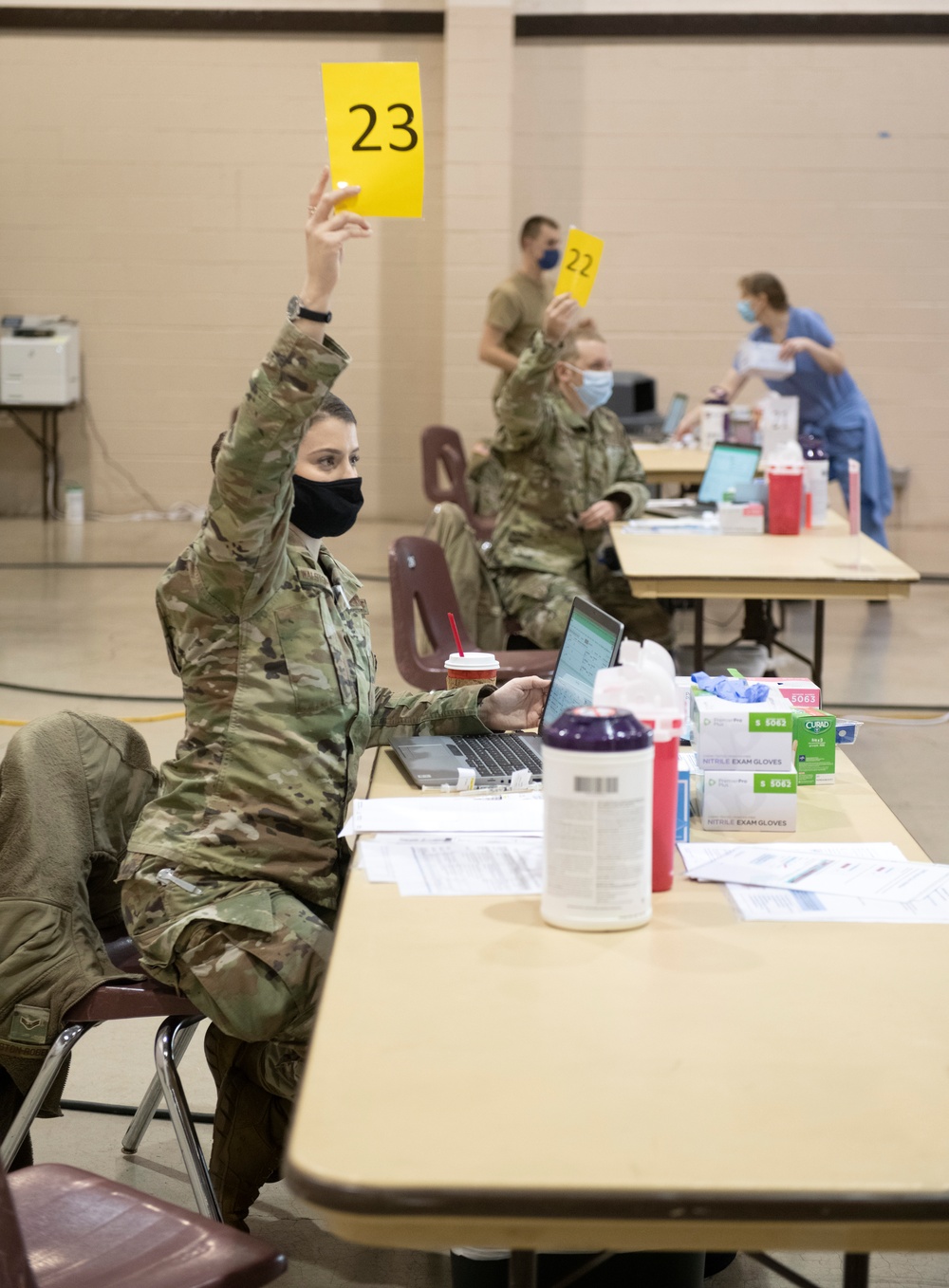 Oregon Guard assists with Marion County COVID-19 vaccine distribution