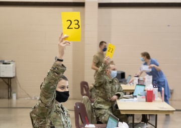 Oregon Guard assists with Marion County COVID-19 vaccine distribution