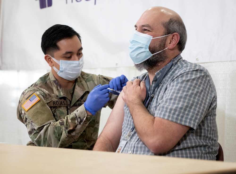 Oregon Guard assists with Marion County COVID-19 vaccine distribution