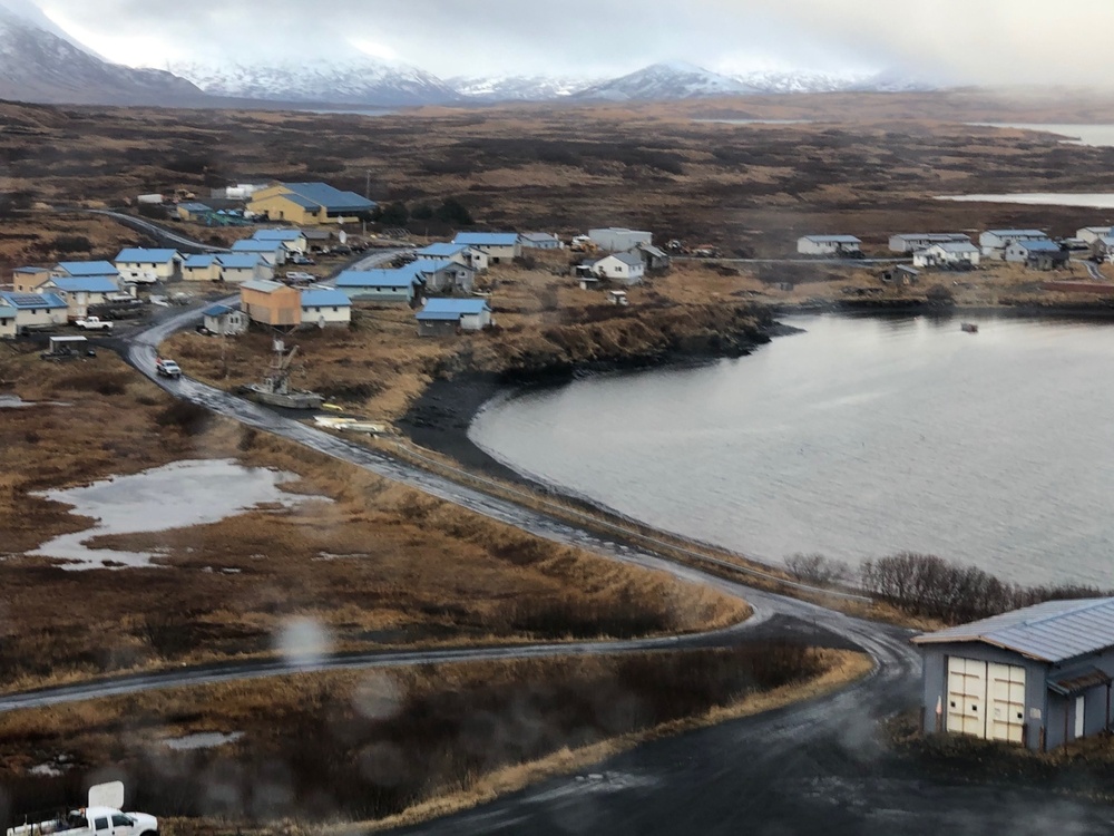 Coast Guard aircrew transports COVID-19 vaccines to Kodiak Island communities