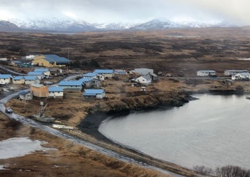 Coast Guard aircrew transports COVID-19 vaccines to Kodiak Island communities