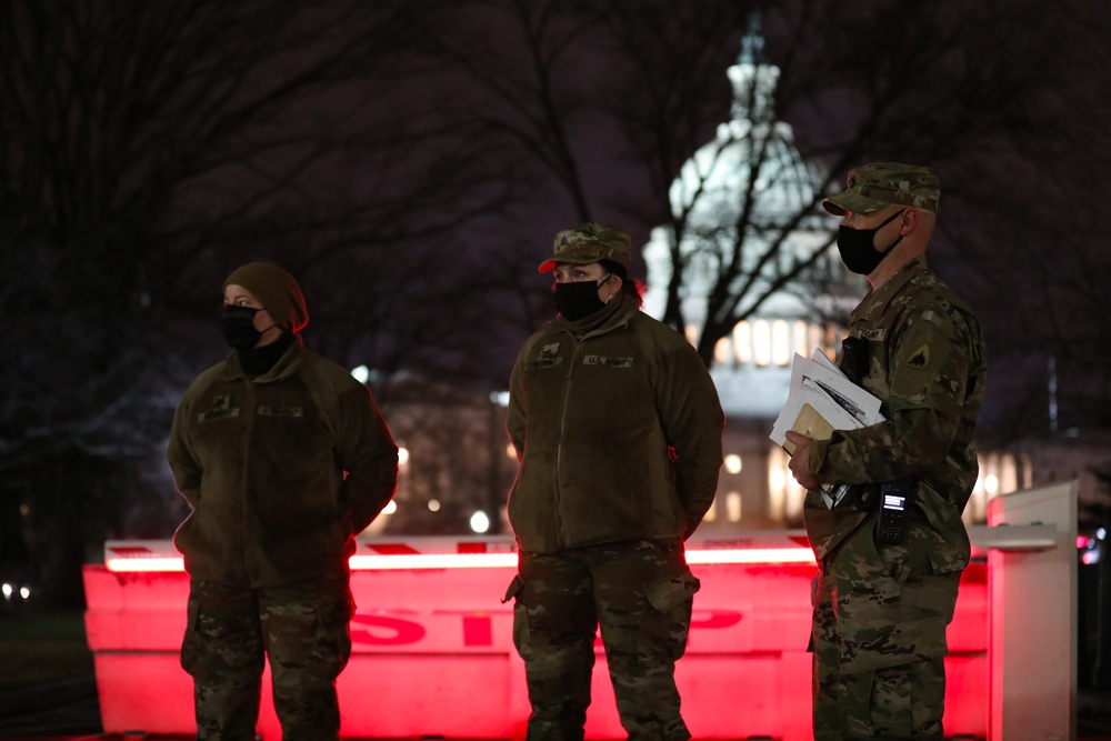 Acting Secretary of Defense Miller Visits D.C. Guardsmen at U.S. Capitol