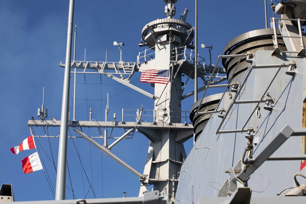 USS Porter Begins Ninth FDNF-E Patrol