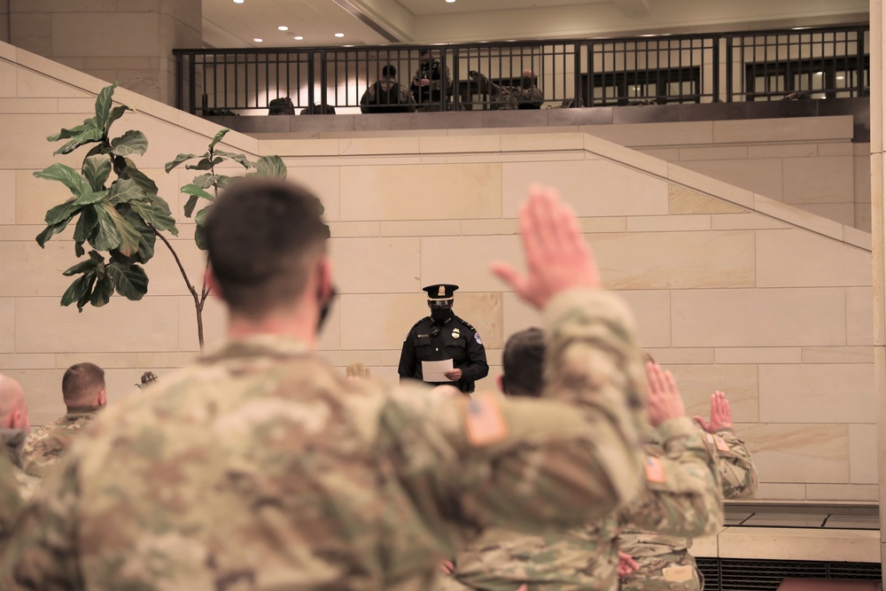 New Jersey National Guardsmen Protect the U.S. Capitol