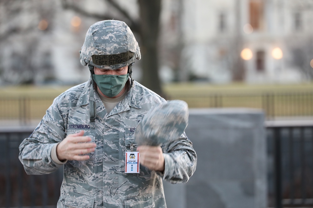 New Jersey National Guardsmen Protect the U.S. Capitol
