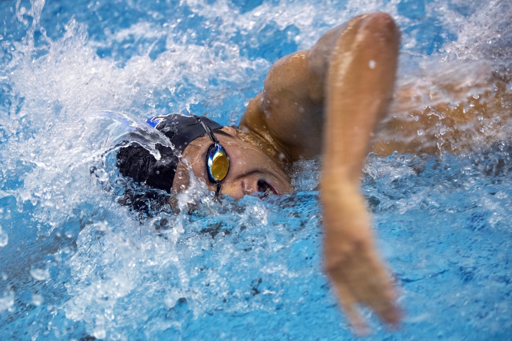 Air Force Academy Men's Swimming Tri-Meet on January 09, 2021