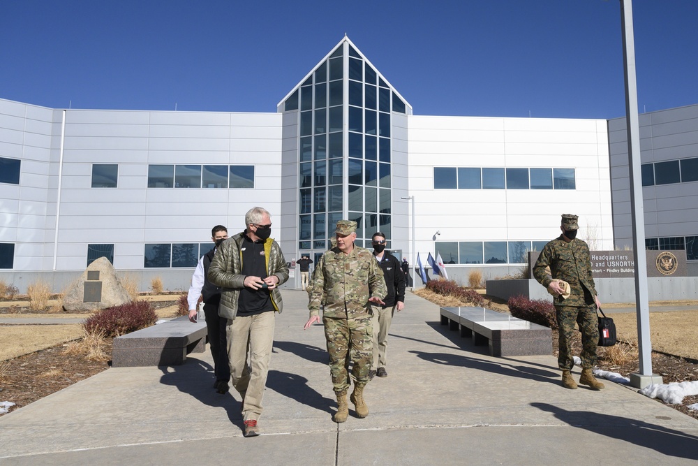 Acting Defense Secretary Miller Visits NORTHCOM