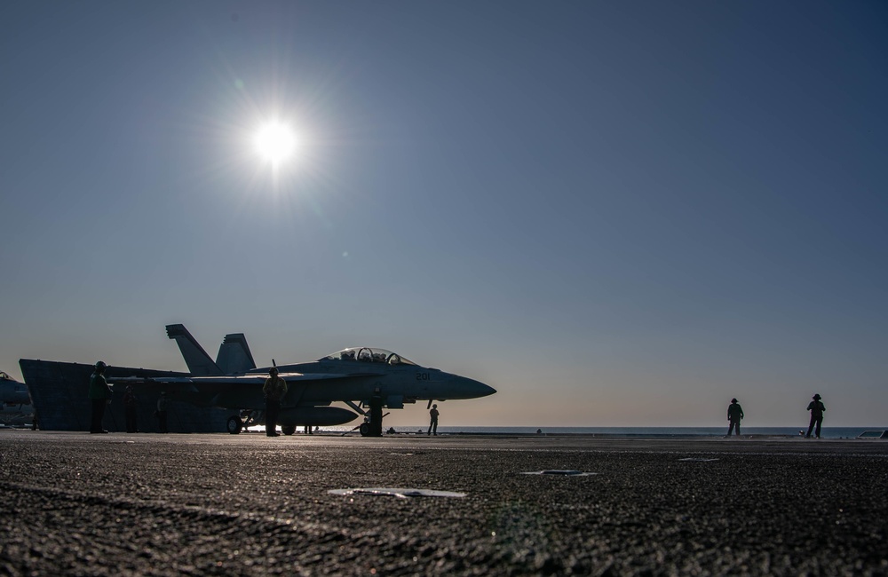 Nimitz conducts flight operations