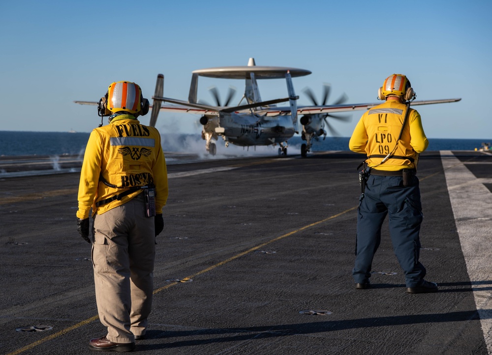 Nimitz conducts flight operations